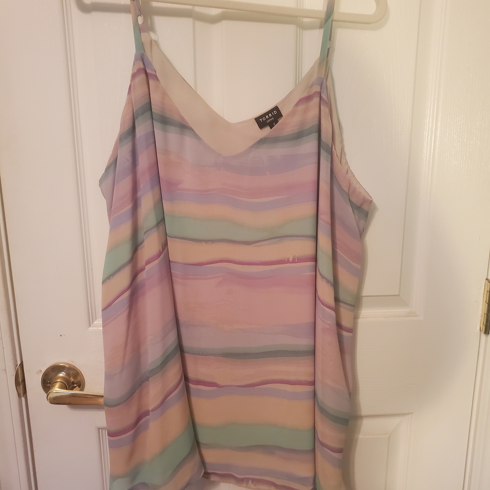 Torrid Multicolor Camisole Top